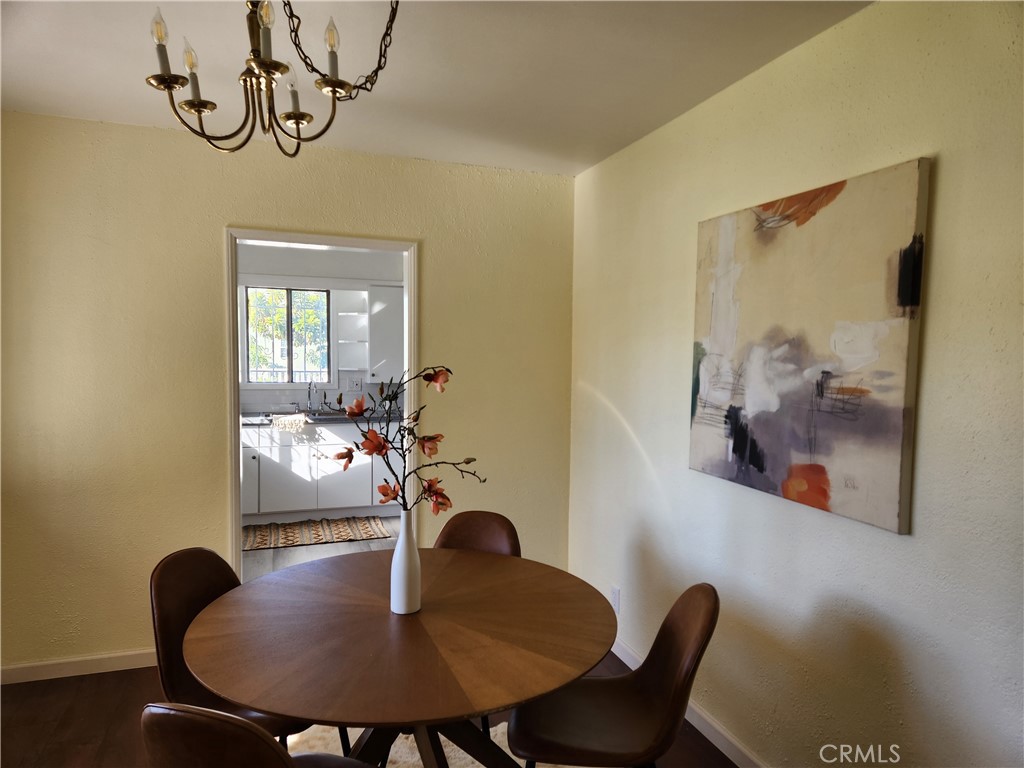 5301 Aldrich Road South Gate, CA 90280 - Photo 7 of 7 a view of a dining room with furniture and wooden floor