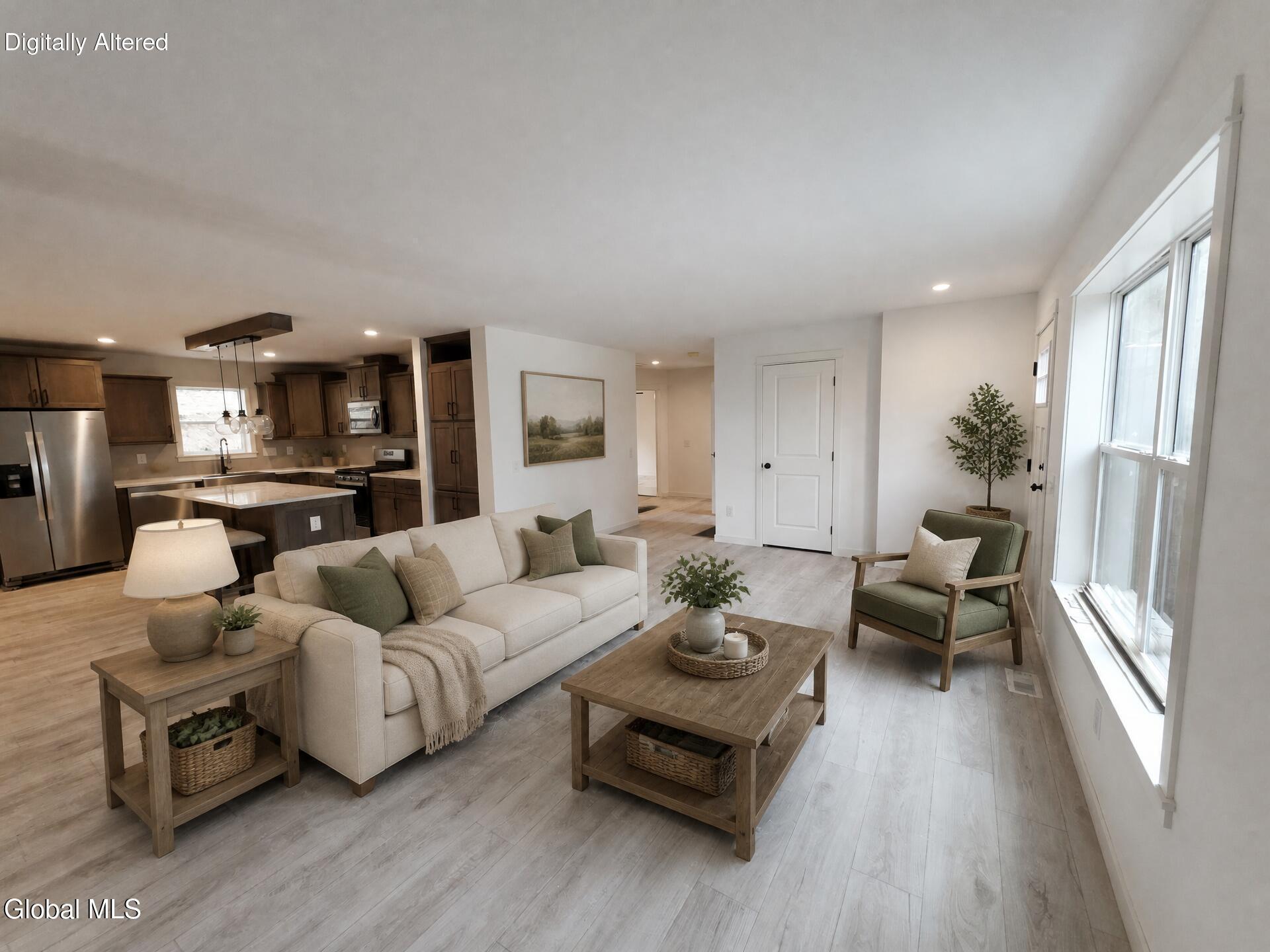 727 Irish Hill Road Berne, NY 12023 - Photo 3 of 40 Virtually Staged Living Room