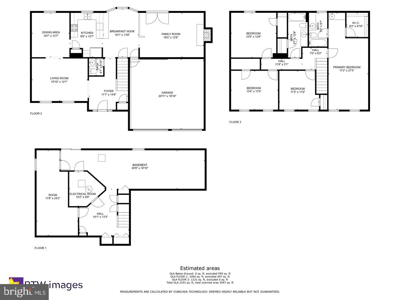 2235 Halter Lane Reston, VA 20191 - Photo 31 of 31 Combined floor plan