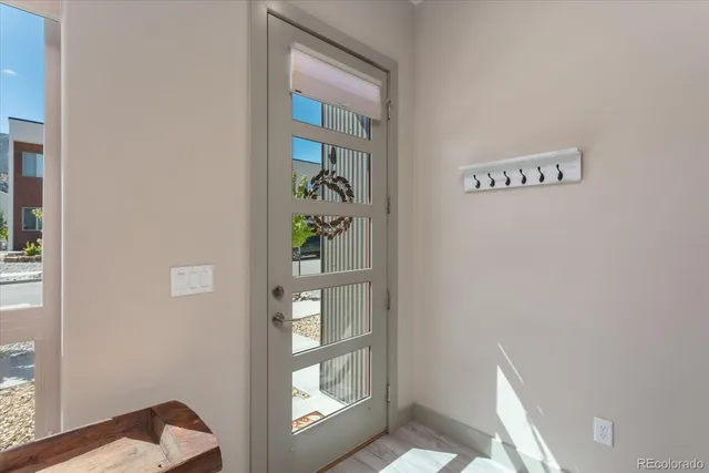 a view of an entryway