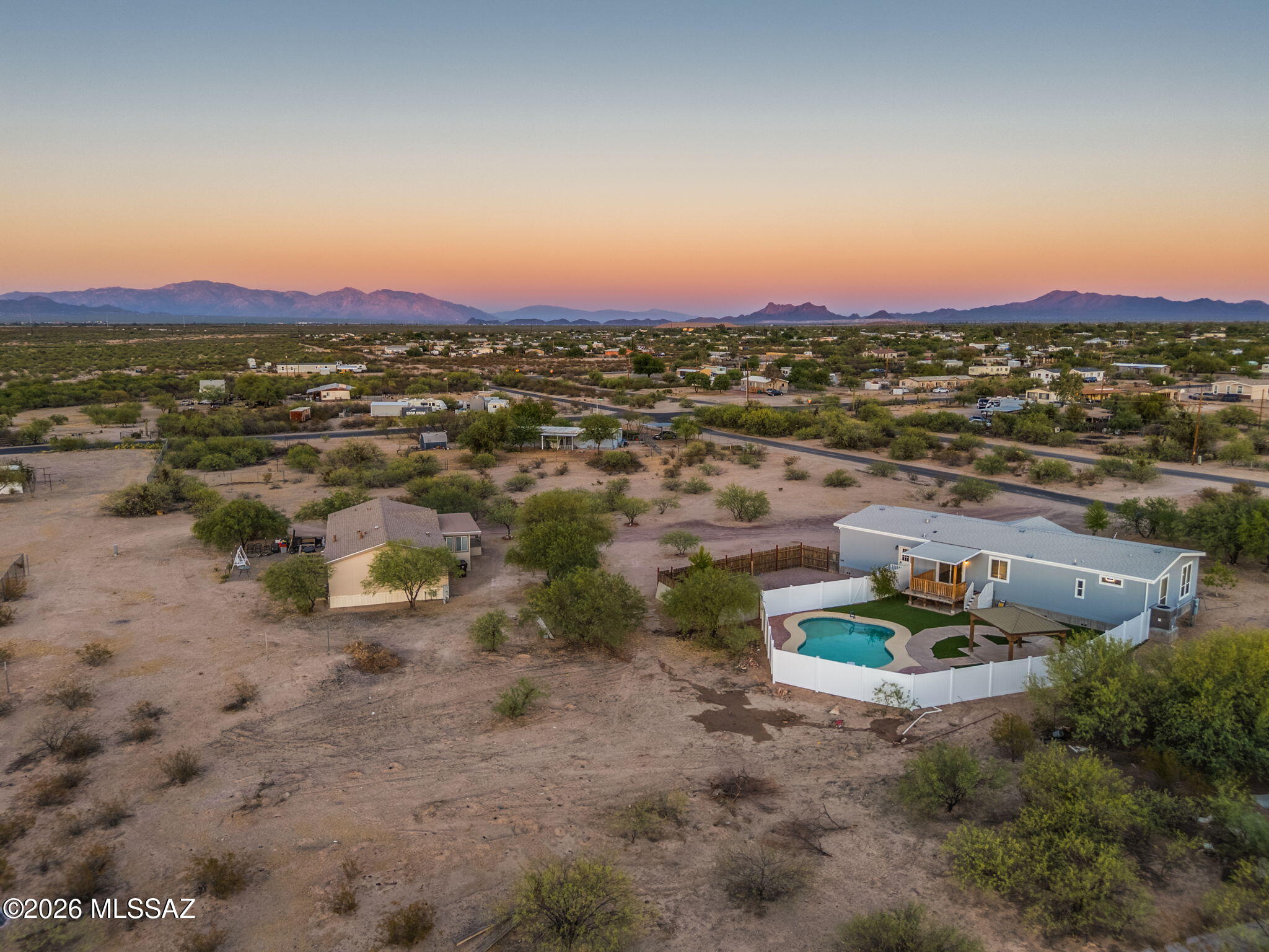 16742 West Moore Road Marana, AZ 85653 - Photo 4 of 47 Aerial