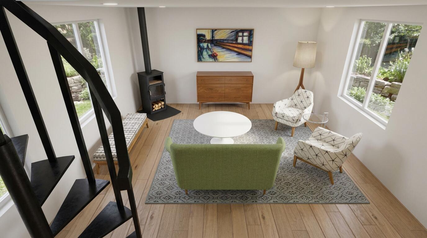 7767 Warren Woods Road Three Oaks, MI 49128 - Photo 6 of 59 Living Room Rendering
