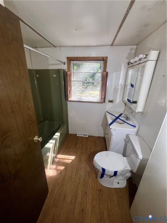 8501 Old Elam Cemetery Road Charles City, VA 23030 - Photo 9 of 14 Bathroom featuring white vanity with a basin sink,