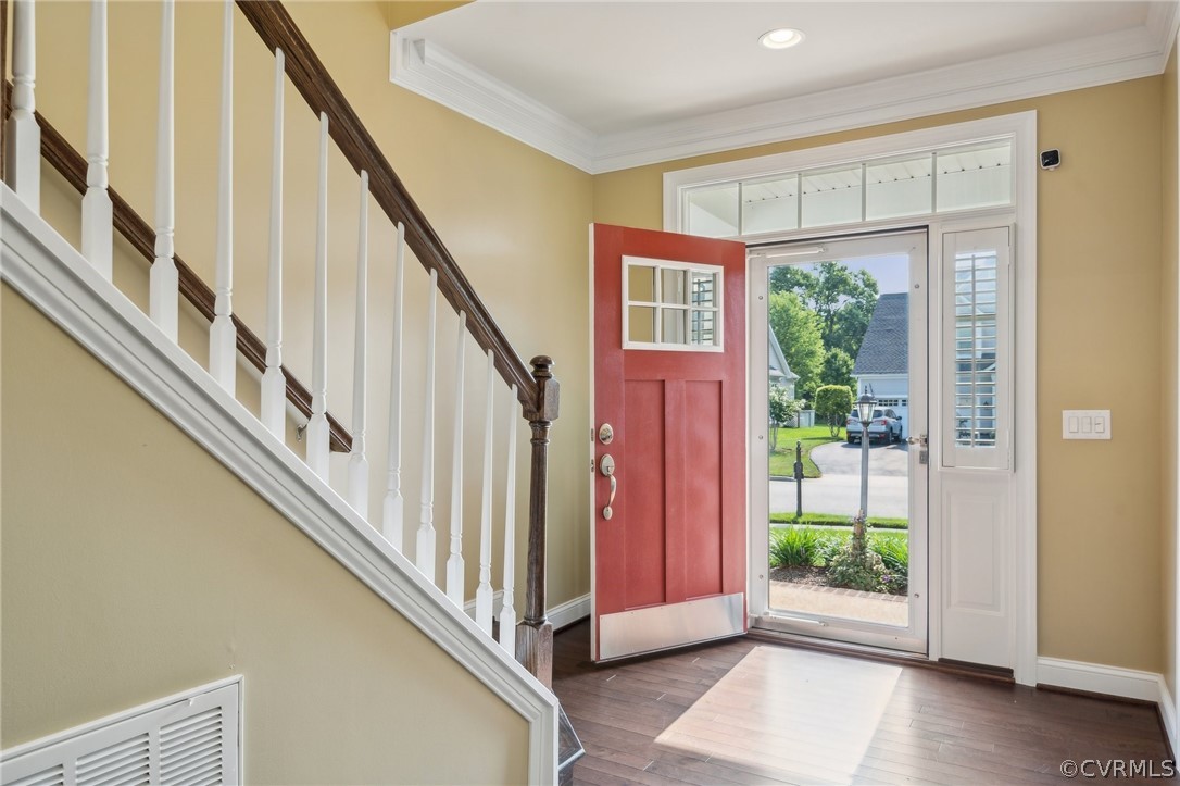 7004 Benhall Circle Glen Allen, VA 23059 - Photo 12 of 50 a view of an entryway with staircase