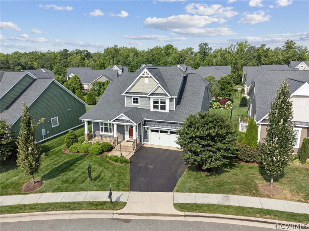 7004 Benhall Circle Glen Allen, VA 23059 - Photo 49 of 50 an aerial view of a house