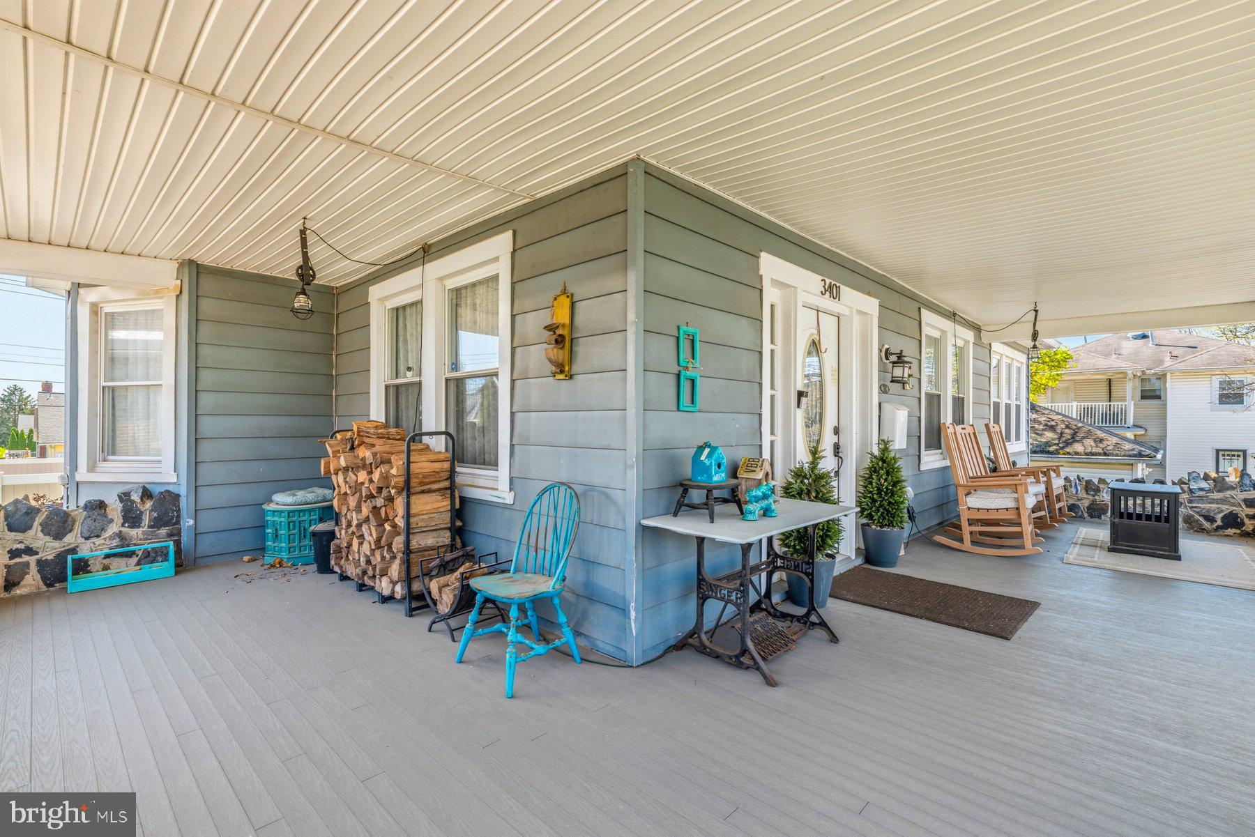 3401 Copley Road Baltimore, MD 21215 - Photo 4 of 9 Wrap around porch