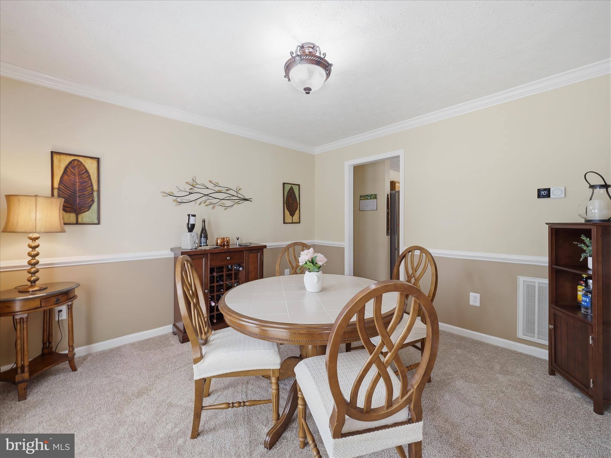 7 Coldstream Court Boonsboro, MD 21713 - Photo 20 of 43 a view of a dining room with furniture