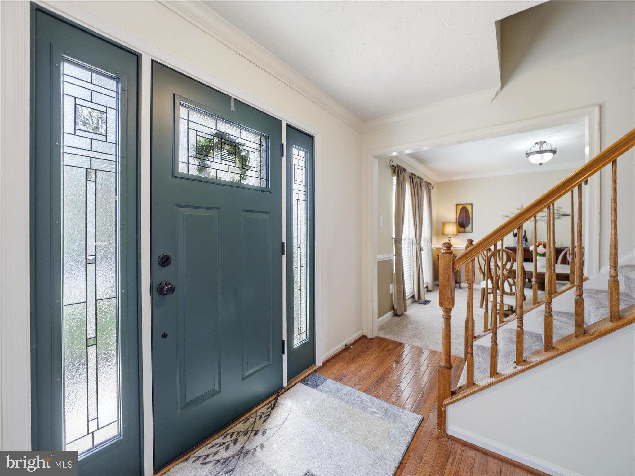7 Coldstream Court Boonsboro, MD 21713 - Photo 3 of 43 a view of a hallway with windows and stairs