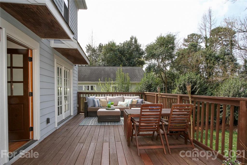 1637 Club Road Charlotte, NC 28205 - Photo 23 of 28 a view of deck with patio