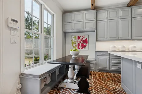 a open kitchen with stainless steel appliances granite countertop a stove and a sink
