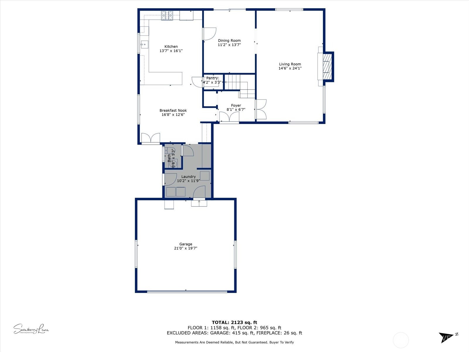 960 Southwest Capital Street Oak Harbor, WA 98277 - Photo 38 of 40 a picture of floor plan