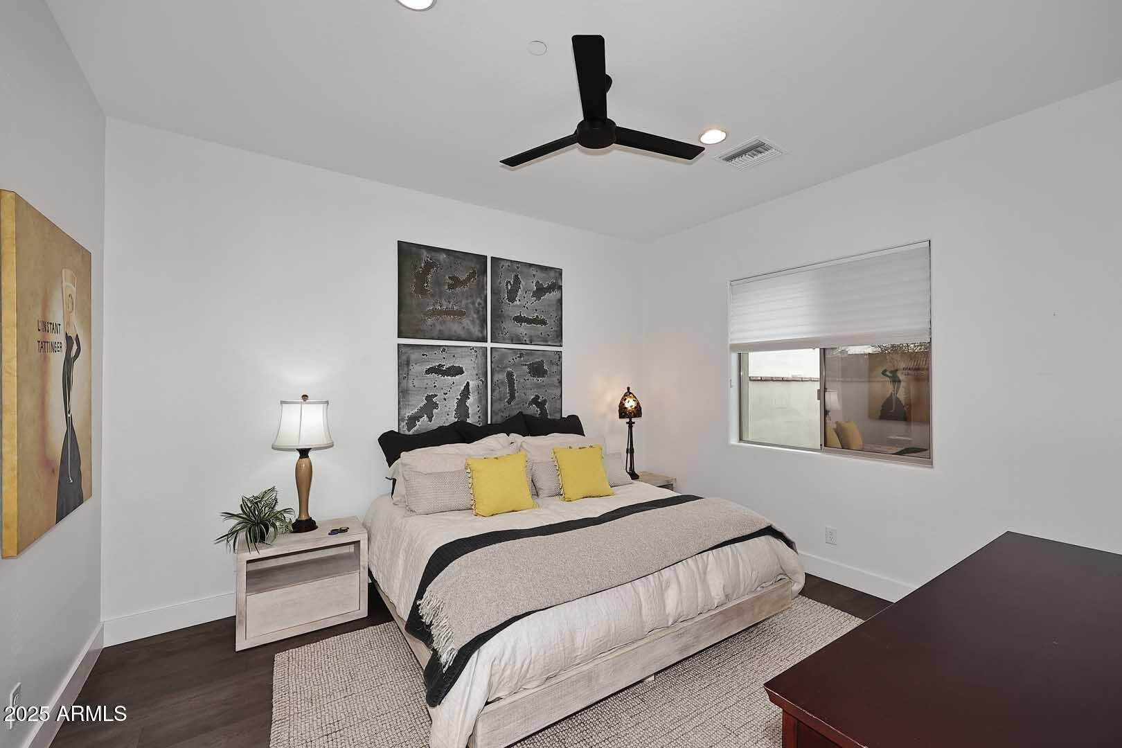 2979 South Lookout Ridge Gold Canyon, AZ 85118 - Photo 23 of 51 a bedroom with a bed gym equipment and a window