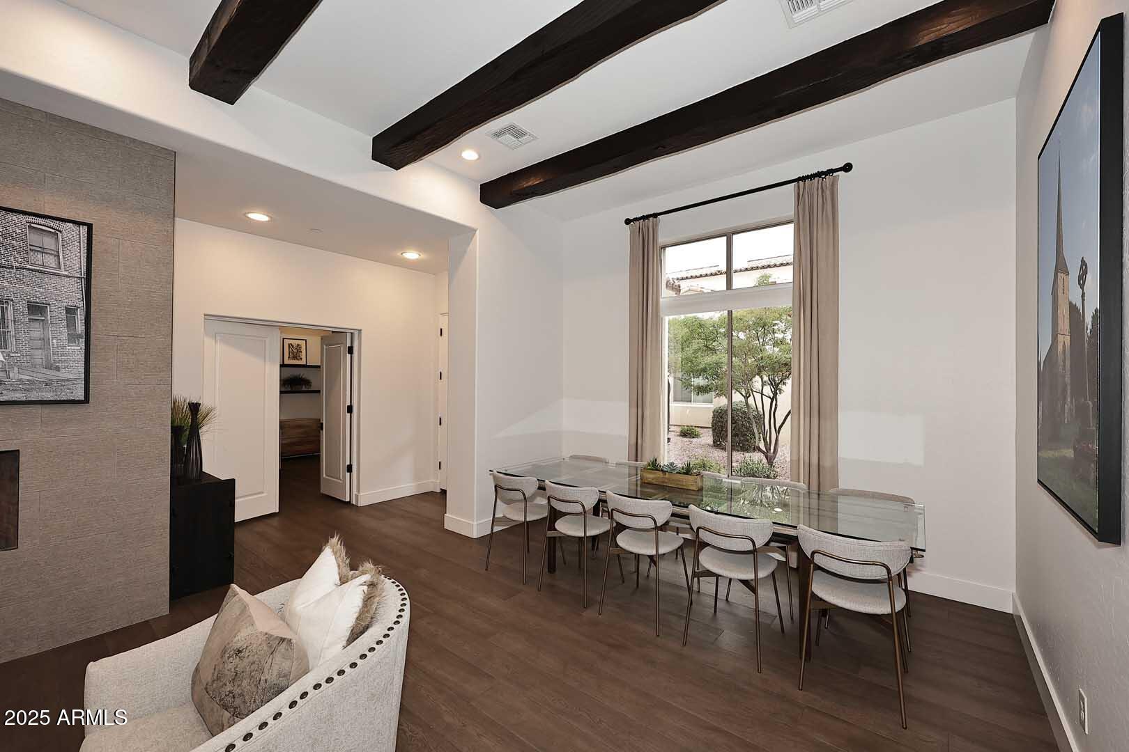 2979 South Lookout Ridge Gold Canyon, AZ 85118 - Photo 3 of 51 a living room with furniture and wooden floor