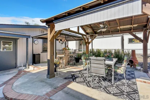 a view of outdoor space and porch