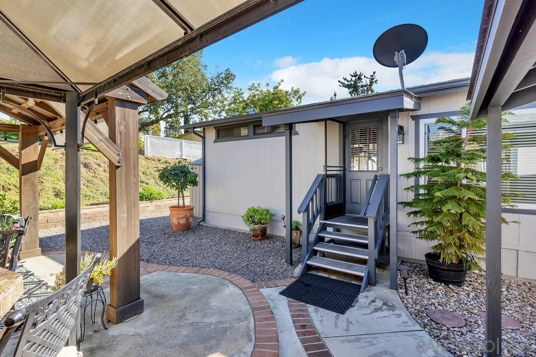 18218 Paradise Mountain Road, Unit 203 Valley Center, CA 92082 - Photo 14 of 68 a view of outdoor space and porch