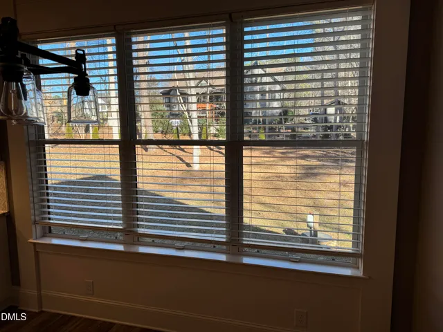 a view of a window and a balcony
