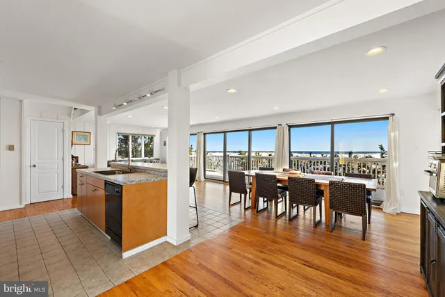 a room with closet and a glass door