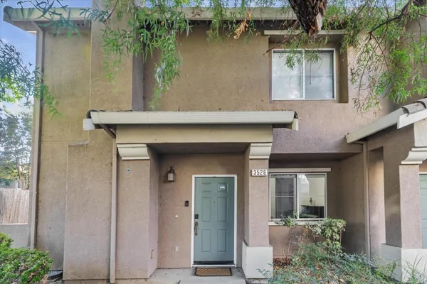 front view of a house with a porch
