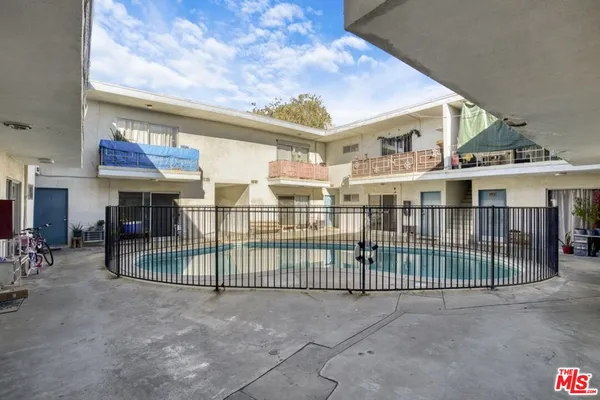 a view of a house with a outdoor space