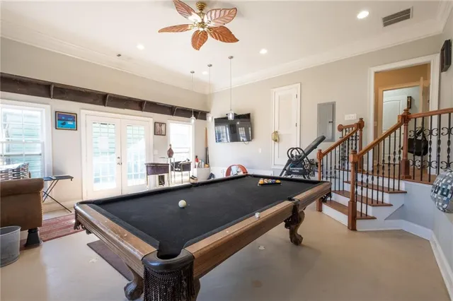a kitchen with stainless steel appliances granite countertop counter space a refrigerator and a sink