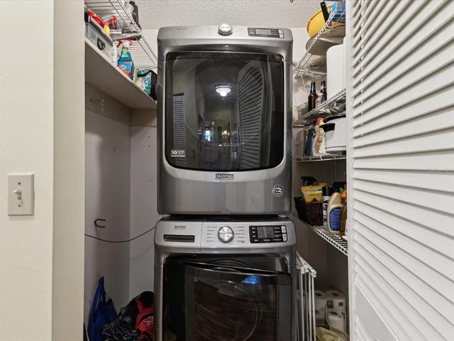 a view of washer and dryer