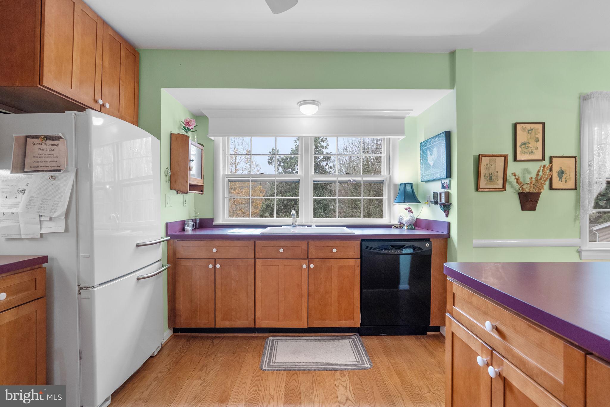 14004 Zeigler Way Silver Spring, MD 20904 - Photo 15 of 57 a kitchen with granite countertop a refrigerator and a sink