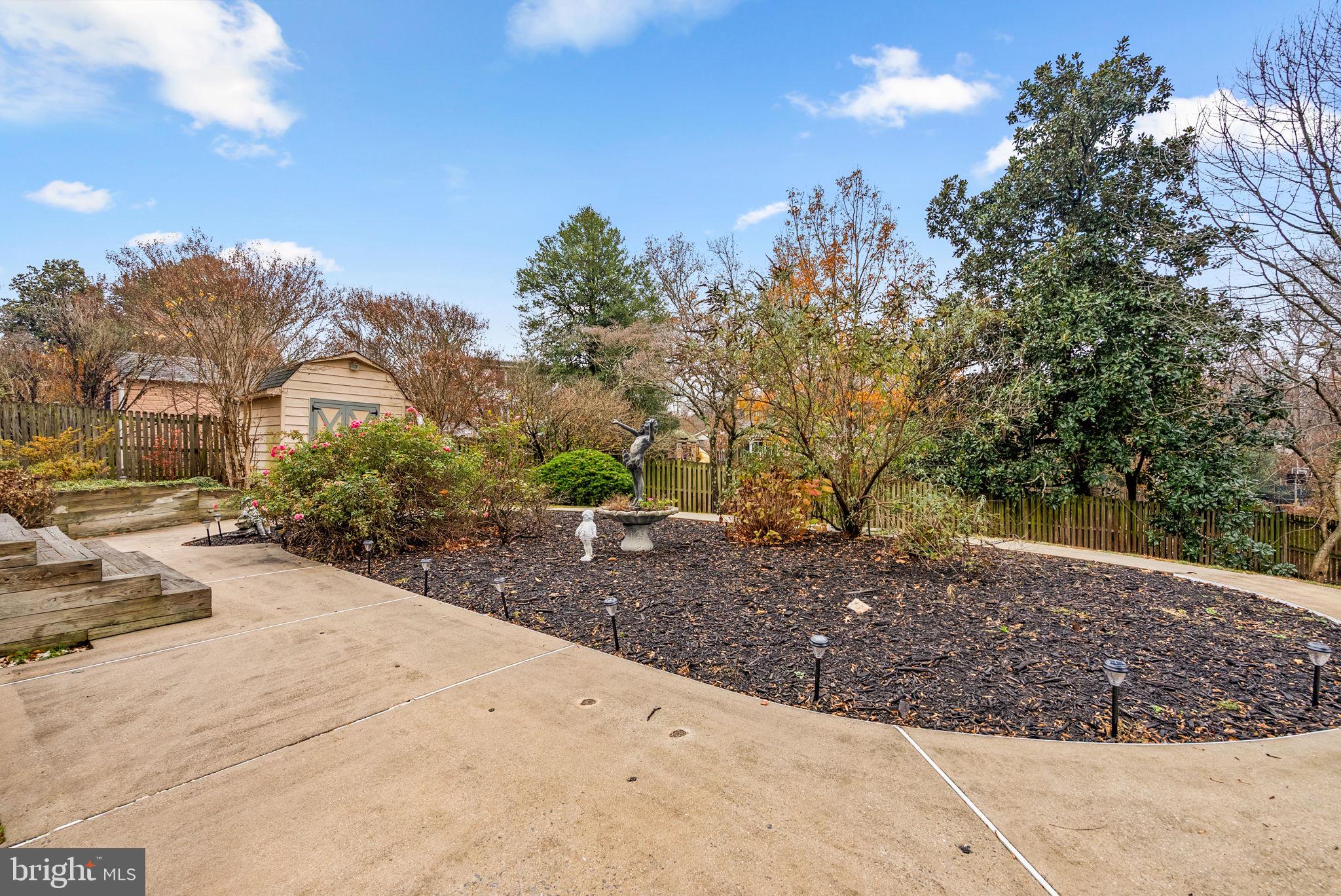 14004 Zeigler Way Silver Spring, MD 20904 - Photo 50 of 57 a view of a yard with plants and a trees