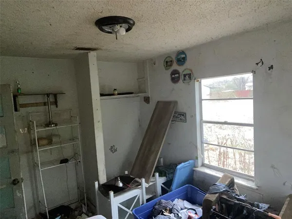 a backyard of a house