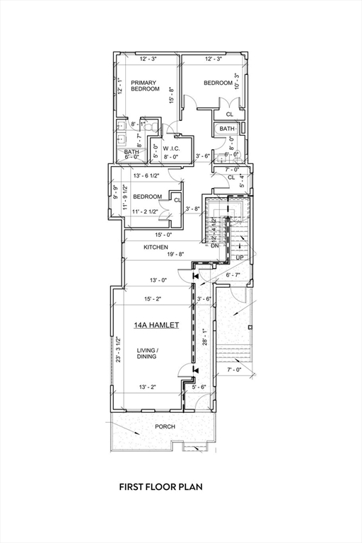 14 Hamlet Street, Unit A Somerville, MA 02143 - Photo 22 of 22 a picture of a bench in a building