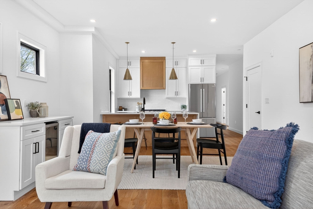14 Hamlet Street, Unit A Somerville, MA 02143 - Photo 6 of 22 a view of a dining room with furniture