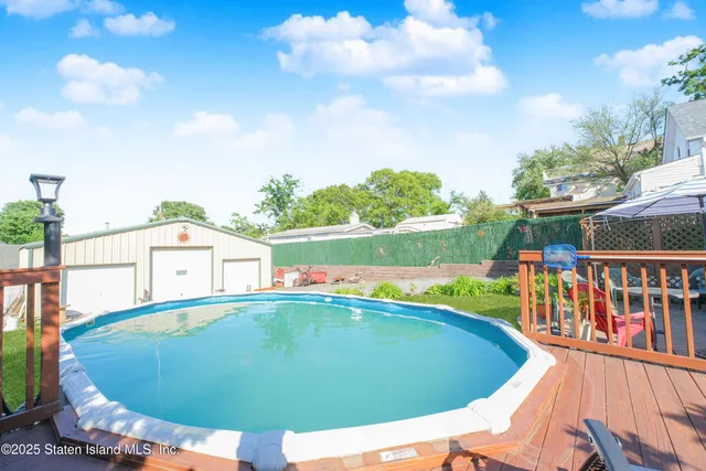 a garden view with sitting space