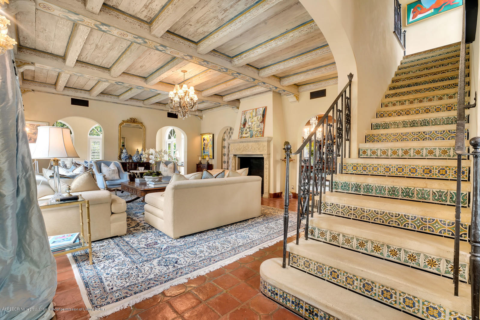 258 Wells Road Palm Beach, FL 33480 - Photo 3 of 18 a living room with lots of furniture and a rug