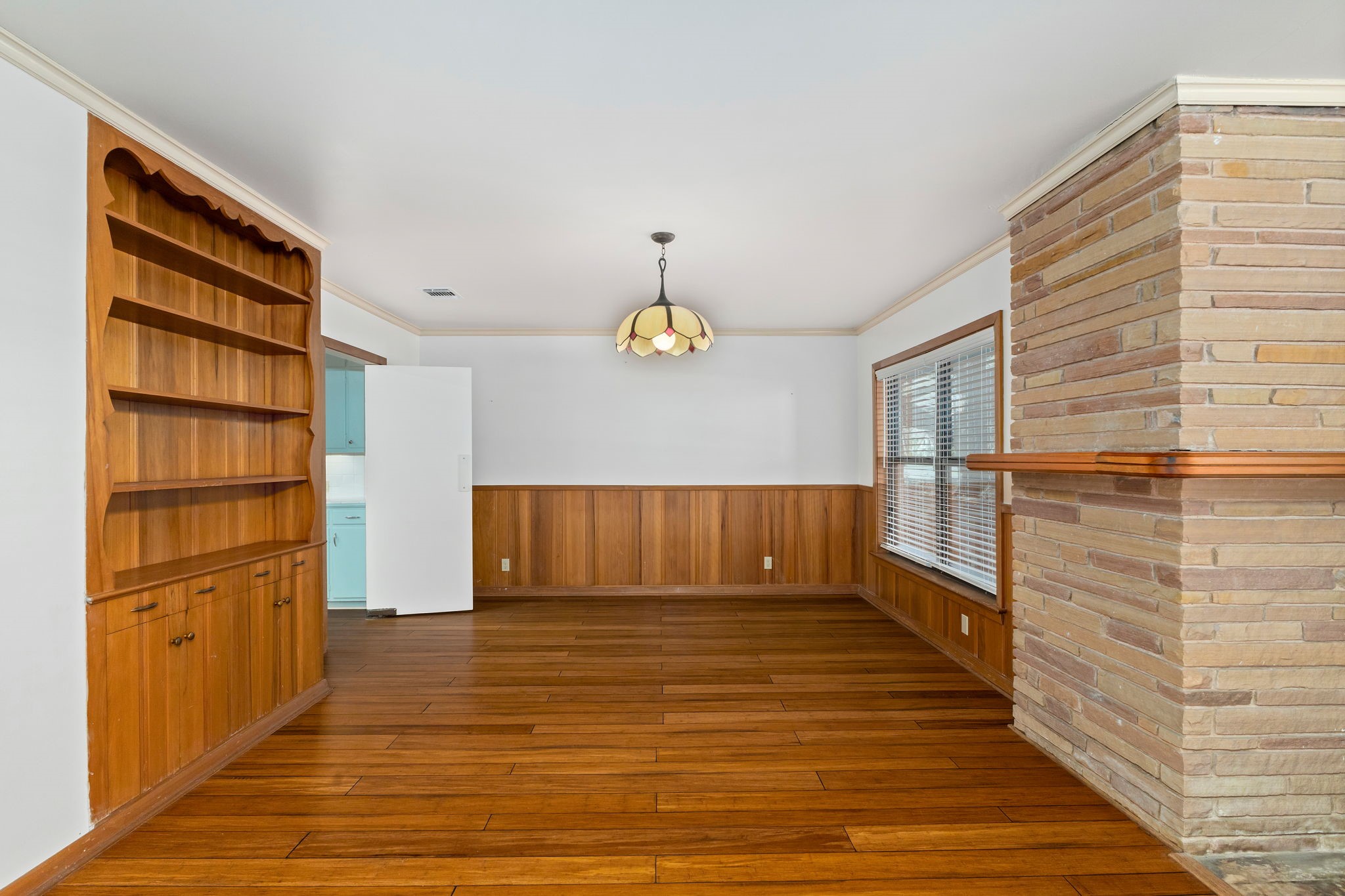 301 Bonham Street Columbus, TX 78934 - Photo 8 of 44 a view of workspace with wooden floor