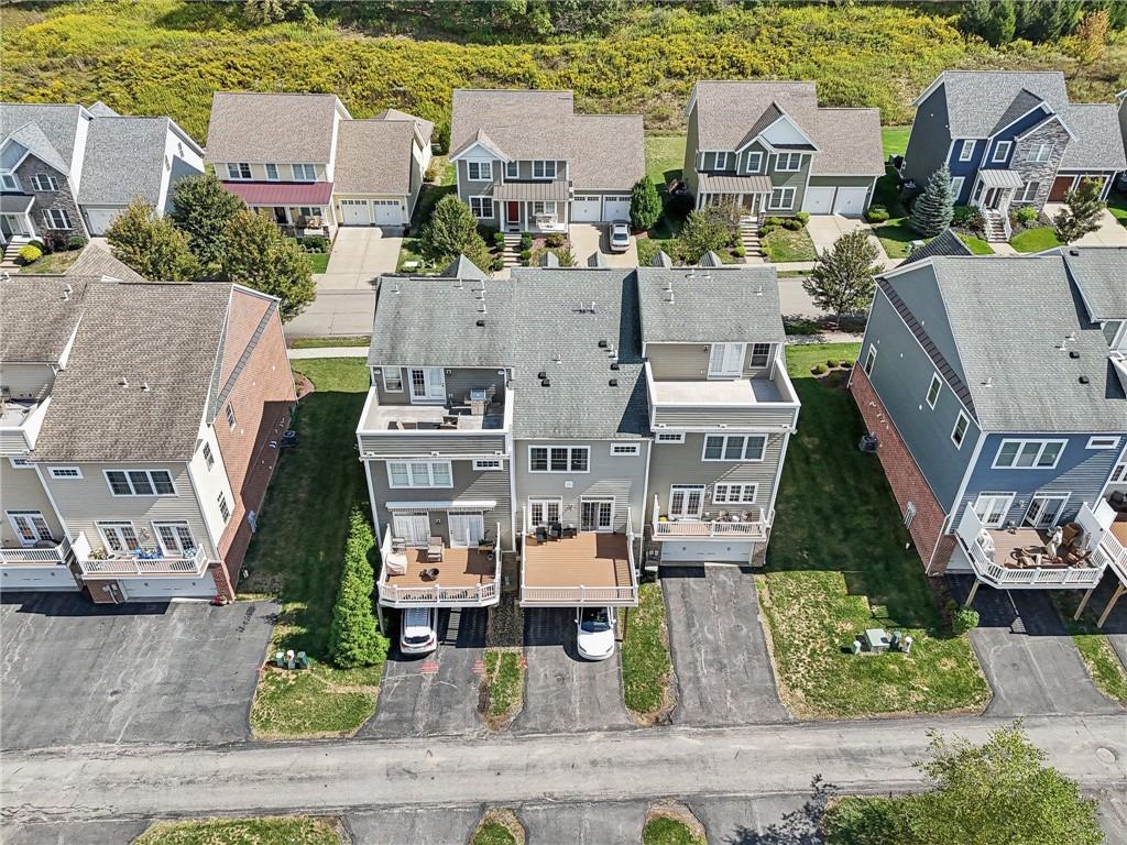 228 Venango Trail Mars, PA 16046 - Photo 30 of 41 an aerial view of residential houses with outdoor space and parking