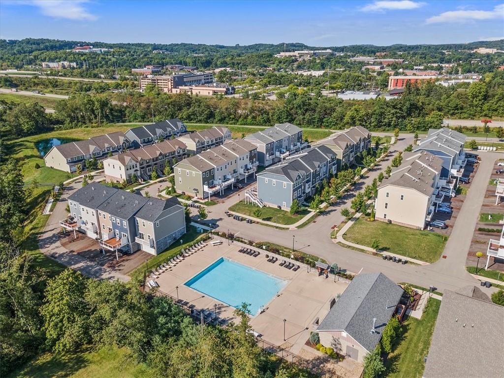 228 Venango Trail Mars, PA 16046 - Photo 34 of 41 an aerial view of a house with a lake view