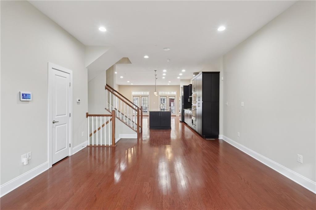 228 Venango Trail Mars, PA 16046 - Photo 10 of 41 a view of a hallway with wooden floor