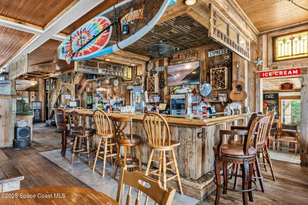 a view of a bar restaurant