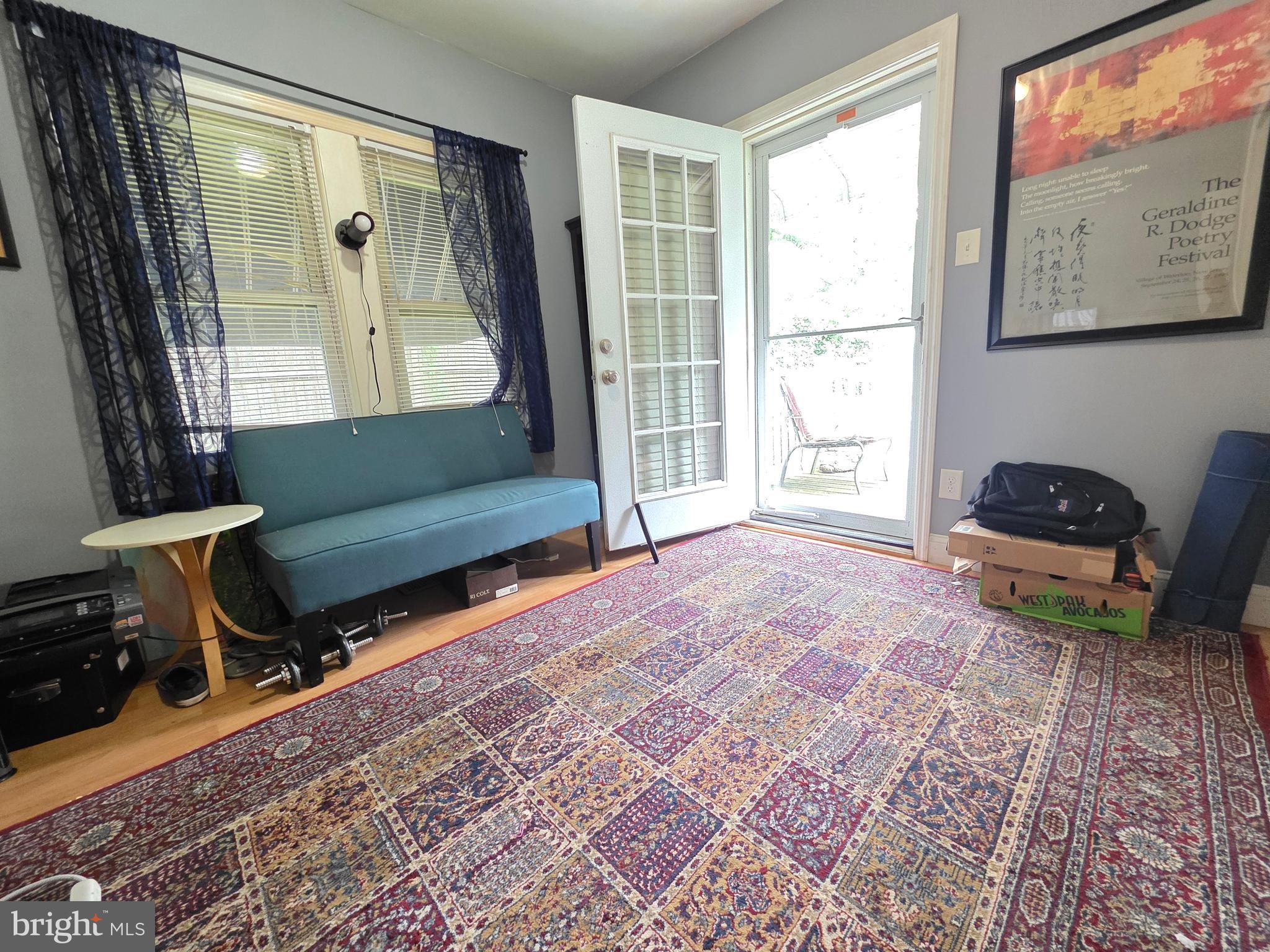 53 Valley Road Mount Ephraim, NJ 08059 - Photo 17 of 21 a living room with a couch and a dresser next to a window