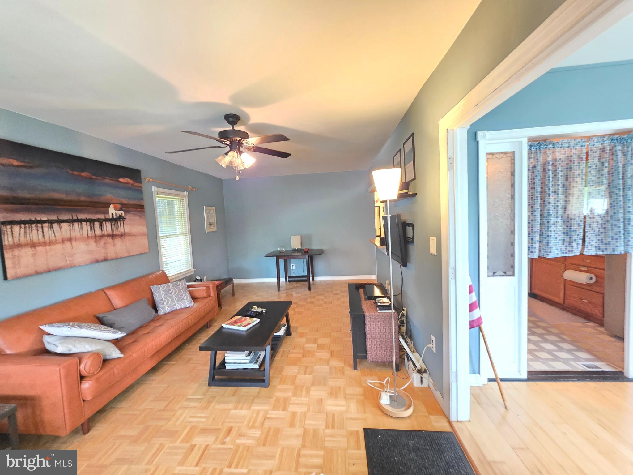 53 Valley Road Mount Ephraim, NJ 08059 - Photo 10 of 21 a living room with furniture and a large window