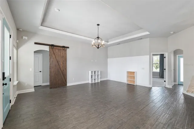 a view of livingroom with hardwood floor and window