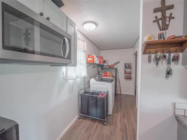 a room with storage and utility