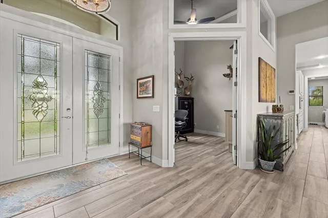 a view of livingroom with furniture and a rug