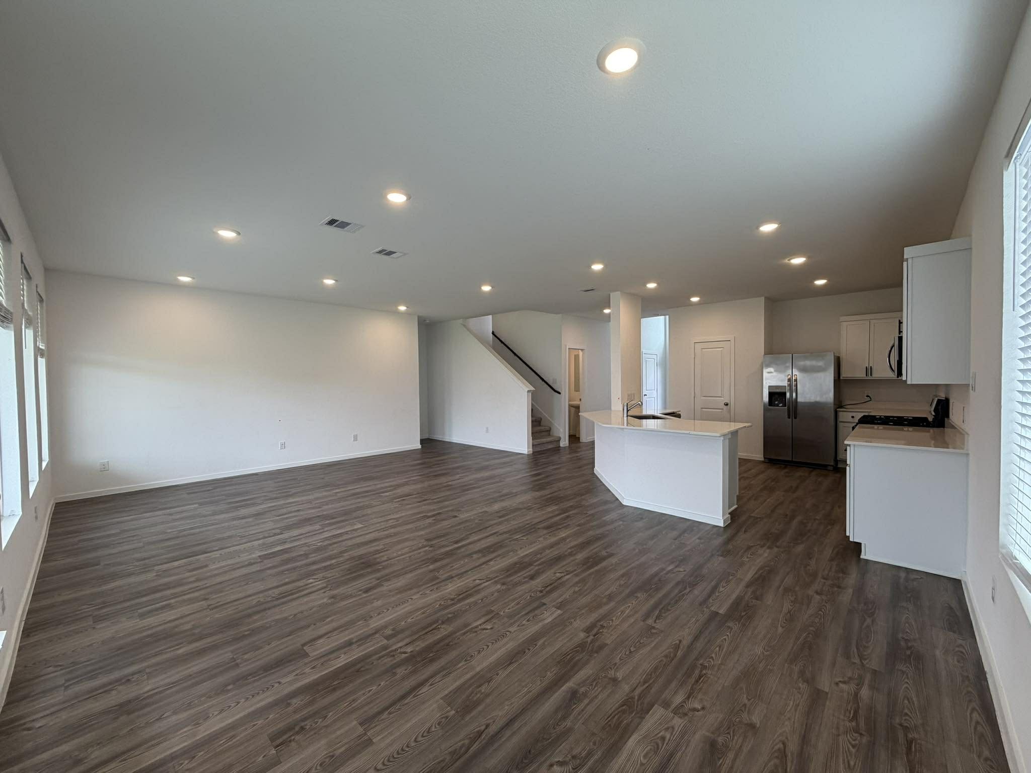 9807 Keystone Meadows Baytown, TX 77521 - Photo 16 of 44 From Dining Room to the Living and Kithchen