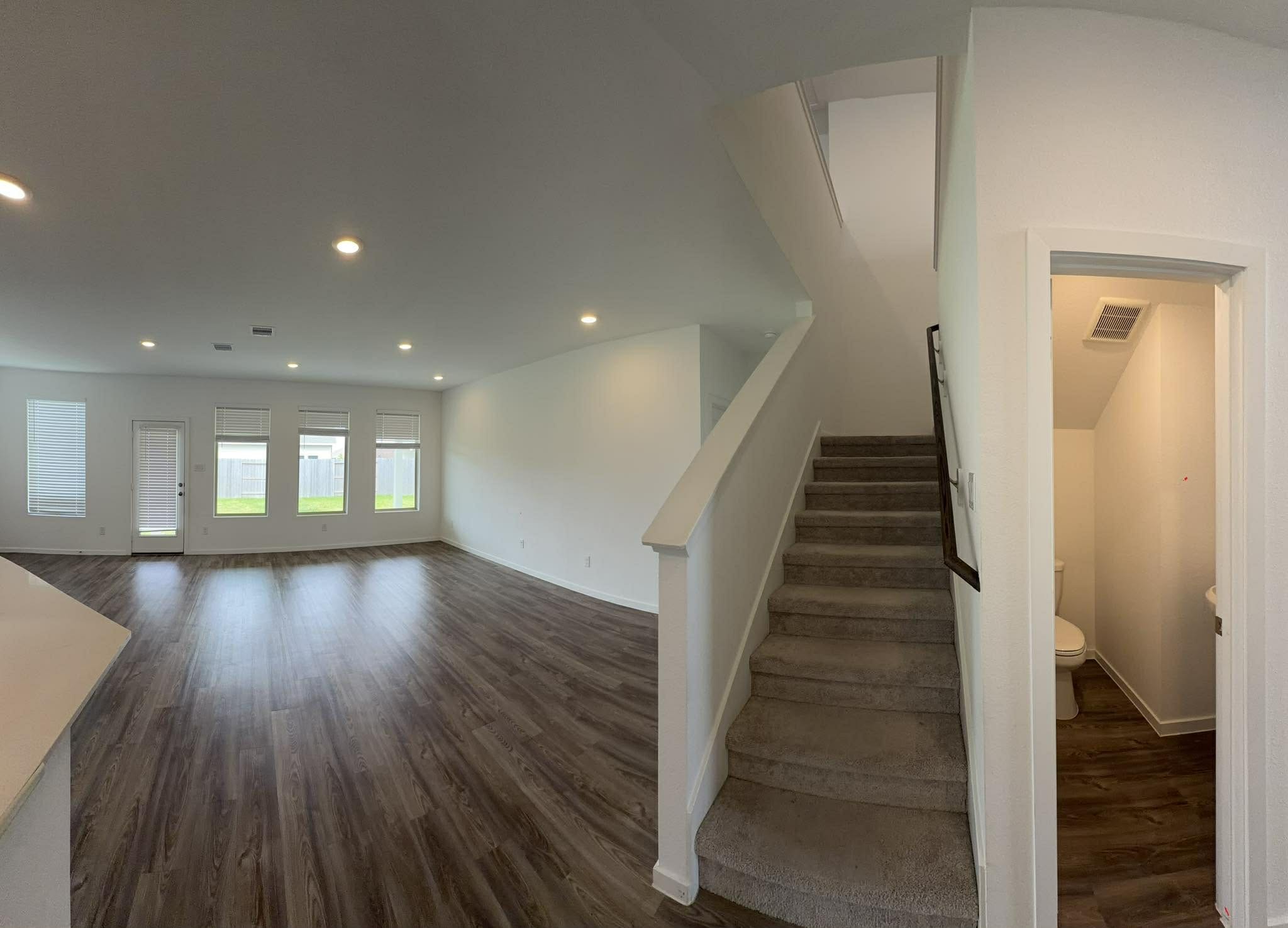 9807 Keystone Meadows Baytown, TX 77521 - Photo 24 of 44 Staircases next to half Bathroom