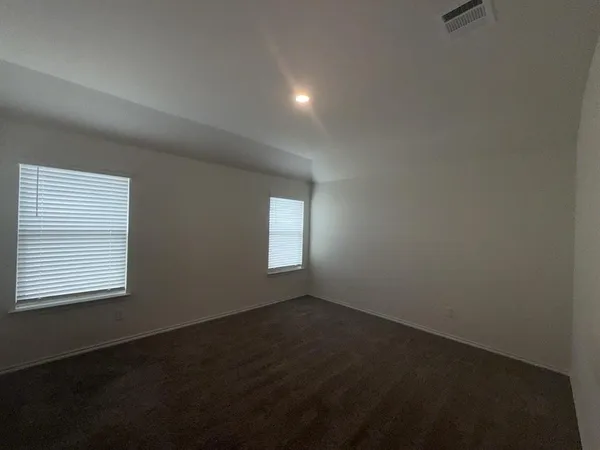 a close view of closet