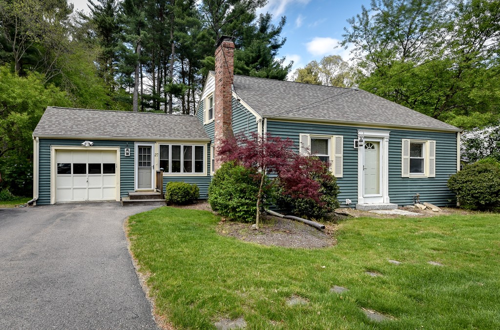 27 Stonebridge Road Wayland, MA 01778 - Photo 2 of 19 a view of a house with a yard and potted plants