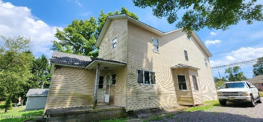 533 Main Street Gouldsboro, PA 18424 - Photo 13 of 13 a view of a white house with a small space