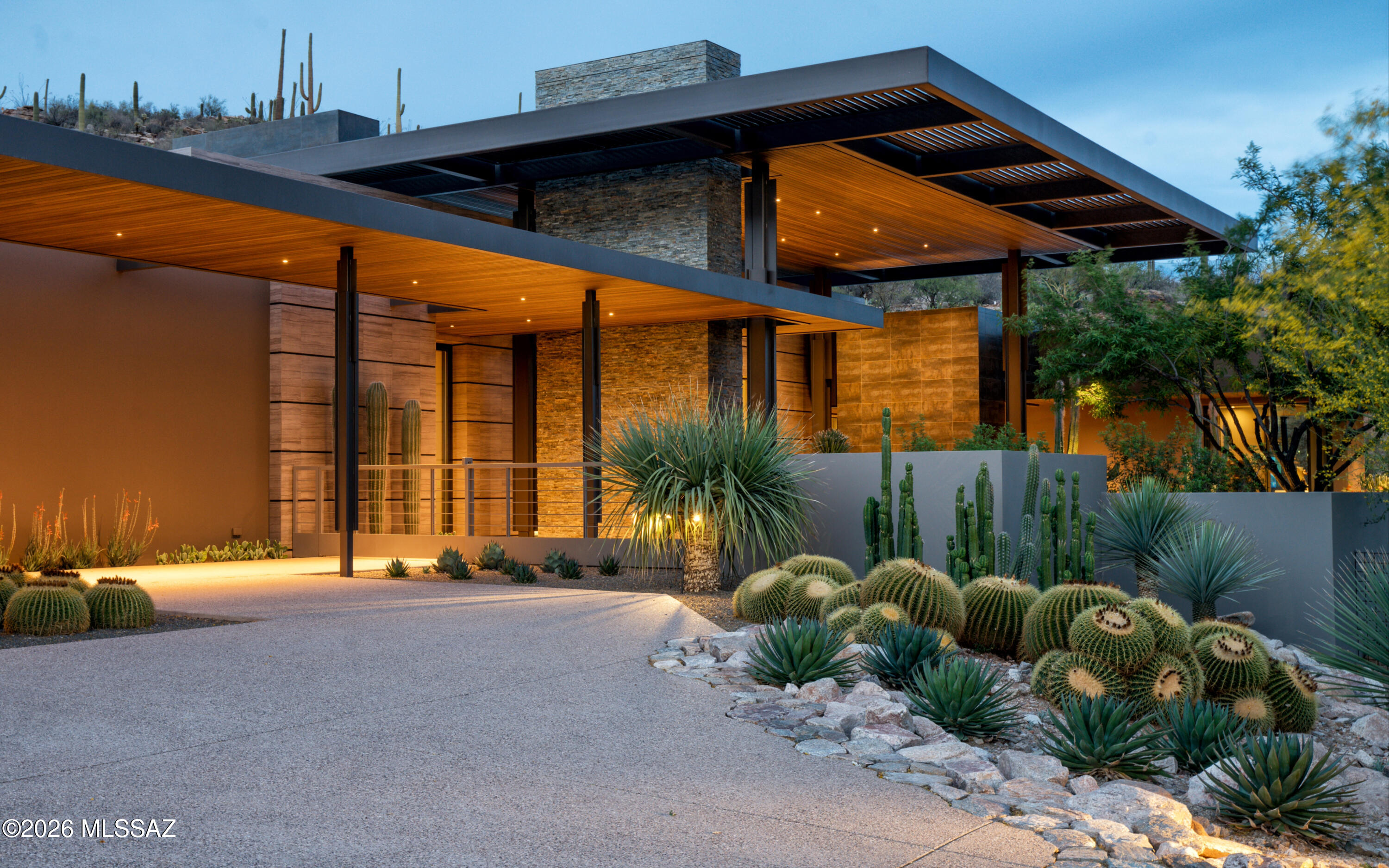 6452 North Rattlesnake Canyon Road Tucson, AZ 85750 - Photo 3 of 51 Exquiste Desert Contemporary
