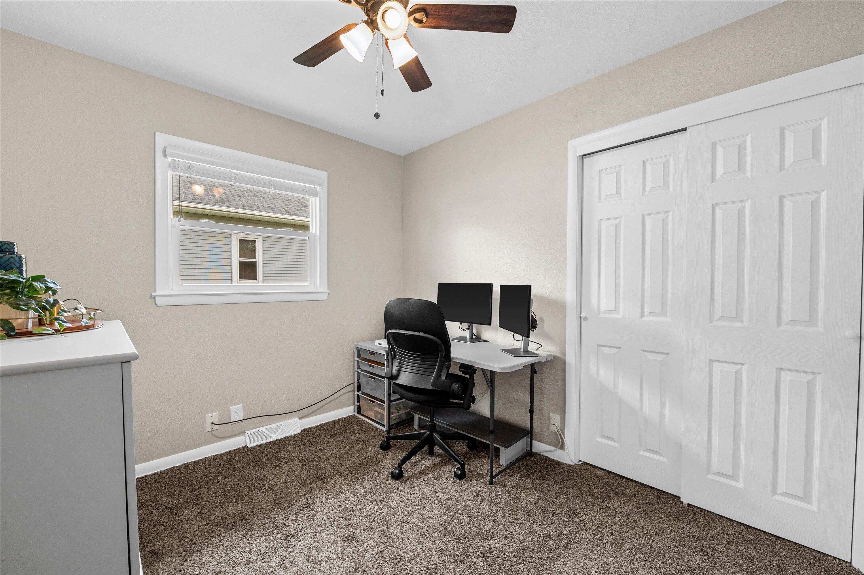 7729 West Cold Spring Road Greenfield, WI 53220 - Photo 17 of 31 Home office/Third Bedroom
