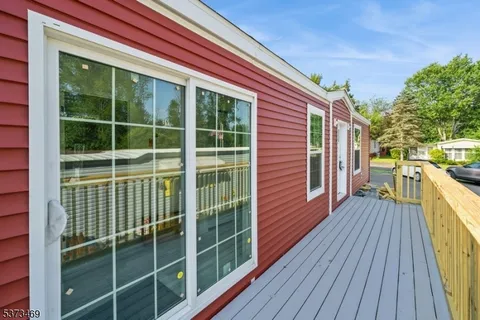 a view of a house with a balcony